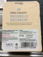 Mängden socker i Mozzarella Boccocini