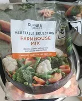 Mängden socker i Vegetable selection farmhouse mix