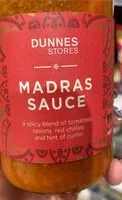 Mängden socker i Madras sauce