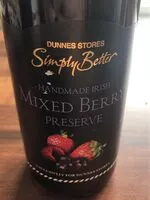 Mängden socker i Mixed Berry preserve