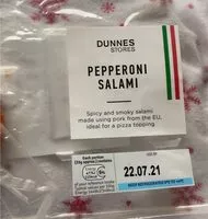 Mängden socker i Pepperoni Salami