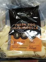 Mängden socker i Fresh Egg Pappardelle