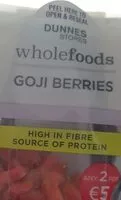 Mängden socker i Goji Berries