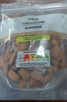 Mängden socker i Almonds