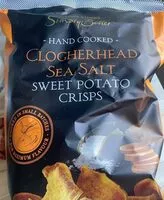 Mängden socker i Clogherhead sea salt sweet poteto crisps