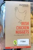 Mängden socker i Irish chicken nuggets