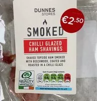 Mängden socker i Chilli glazed ham shavings