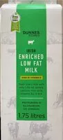 Mängden socker i Irish Enriched Low Fat Milk