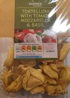 Mängden socker i Tortellini with tomato mozzarella and basil