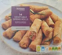 Mängden socker i 14 Vegetable spring rolls