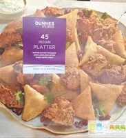 Mängden socker i Indian platter