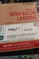 Mängden socker i Smoked Irish bacon Lardons