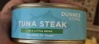 Mängden socker i Tuna Steak in a little brine