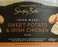 Mängden socker i Sweet Potato and Irish Chicken Soup