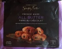 Mängden socker i Pains au chocolat