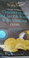 Mängden socker i Clogherhead sea salt white vinegar crisps