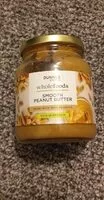Mängden socker i Whole food:Smooth peanut butter