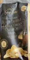 Mängden socker i Black truffle olive oil crisps