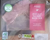 Mängden socker i Irish Beef Pastrami Wafer Thin
