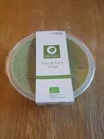Mängden socker i Organic Pea & mint soup