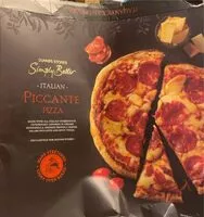 Mängden socker i Italian piccante pizza