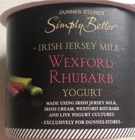 Mängden socker i Wexford Rhubarb yogurt