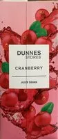Mängden socker i Cranberry juice drink