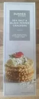 Mängden socker i Sea Salt & Black Pepper Crackers