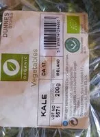 Mängden socker i Organic kale