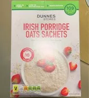 Mängden socker i Irish Porridge Oats Sachets