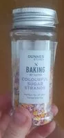 Mängden socker i Colourful sugar strands