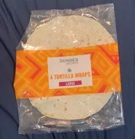 Mängden socker i 6 Tortilla wraps large