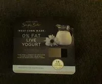 Mängden socker i 0 Fat Live Yogurt