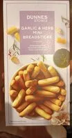 Mängden socker i Garlic and herb mini bread sticks