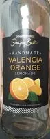 Mängden socker i Valencia orange lemonade