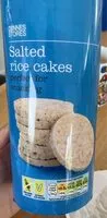 Mängden socker i Salted Rice Cakes