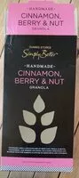 Mängden socker i Handmade Cinnamon, Berry & Nut Granola