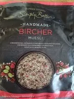 Mängden socker i simply better handmade Bircher muesli