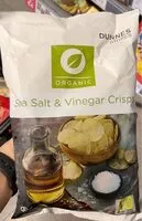 Mängden socker i Organic sea salt & vinegar crips