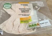 Mängden socker i Wafer thin chicken