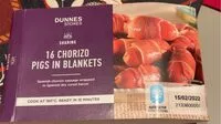 Mängden socker i Chorizo pigs in blankets
