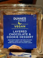 Mängden socker i Layered Chocolate and cookie desert