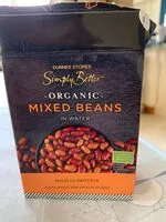 Mängden socker i Organic mixed beans