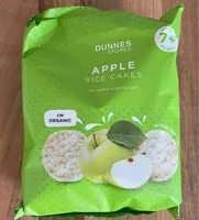 Mängden socker i Apple rice cakes from 7+ months