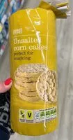 Mängden socker i Unsalted corn cakes