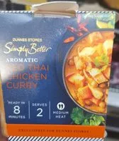 Mängden socker i Aromatic Red Thai Chicken Curry