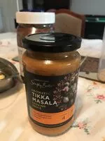 Mängden socker i Simply Better Aromatic Tikka Masala Cooking Sauce