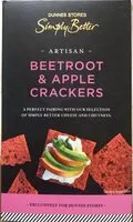 Mängden socker i Beetroot& Apple Crackers