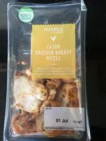 Mängden socker i Cajun Chicken Breast Pieces