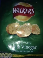 Mängden socker i Salt and Vinegar Flavour Potato Crisps